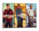 The guys GTA | Cuadro decorativo de Canvas Lab