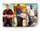 The guys GTA | Cuadro decorativo de Canvas Lab