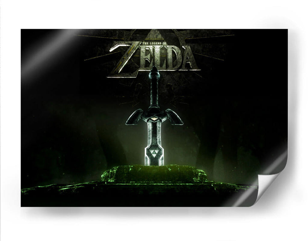 The Sword Legend of Zelda | Cuadro decorativo de Canvas Lab