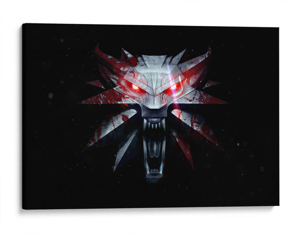 The Witcher medallion | Cuadro decorativo de Canvas Lab