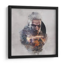 The Witcher square I | Cuadro decorativo de Canvas Lab