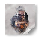 The Witcher square I | Cuadro decorativo de Canvas Lab