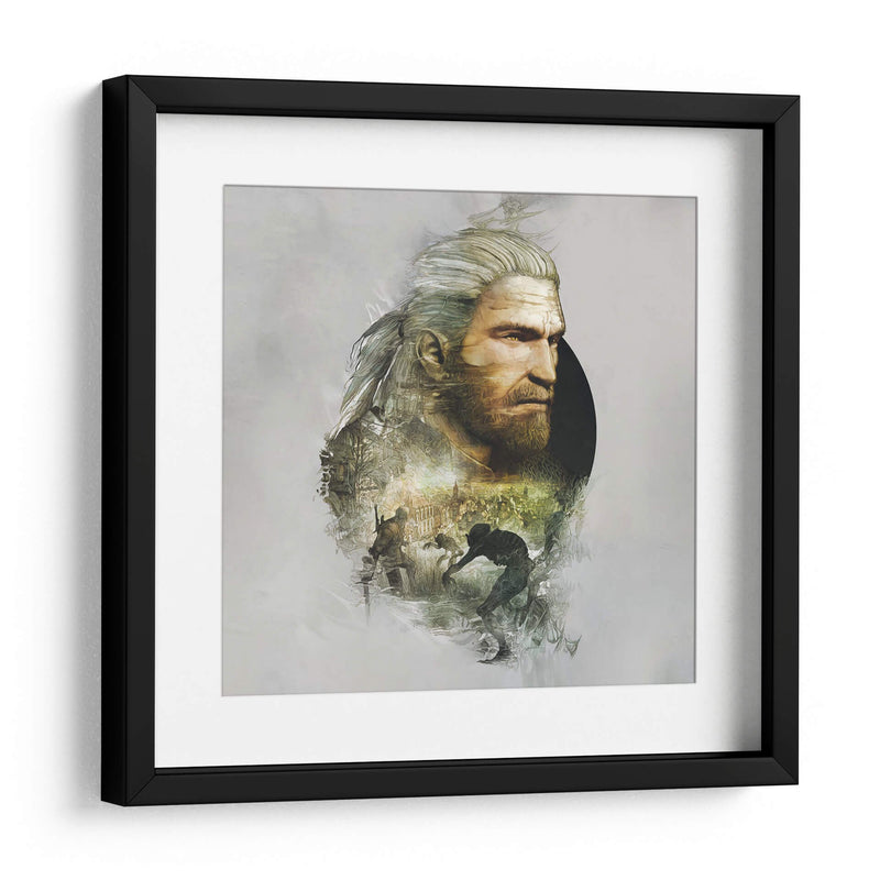 The Witcher square III | Cuadro decorativo de Canvas Lab