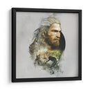 The Witcher square III | Cuadro decorativo de Canvas Lab