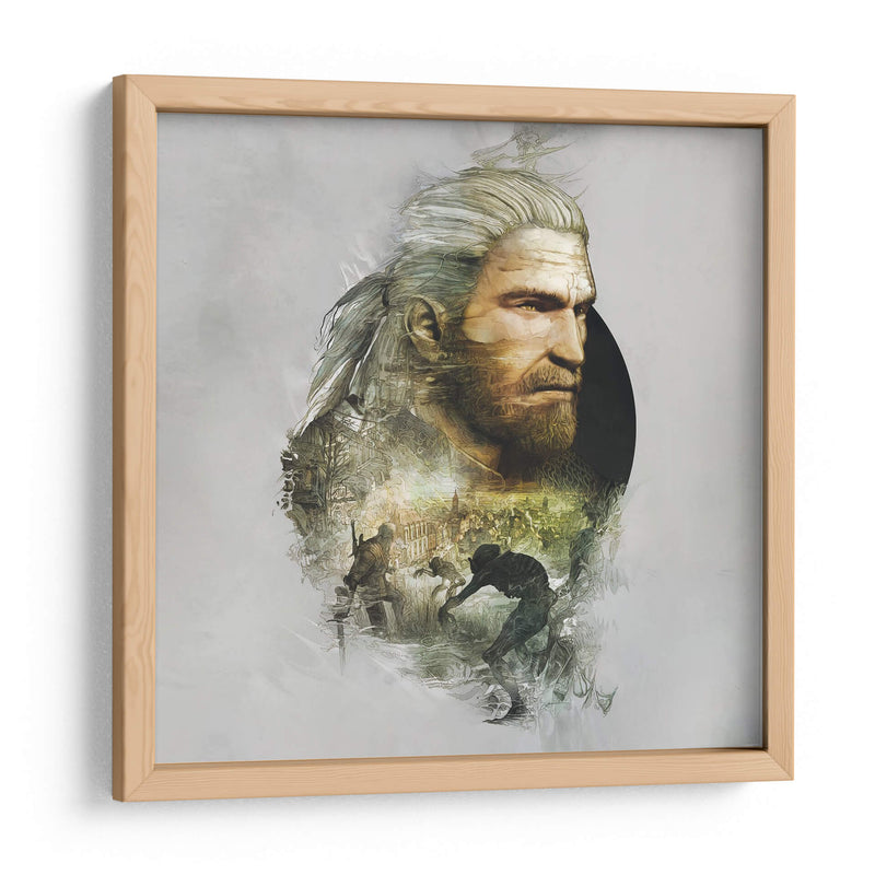 The Witcher square III | Cuadro decorativo de Canvas Lab