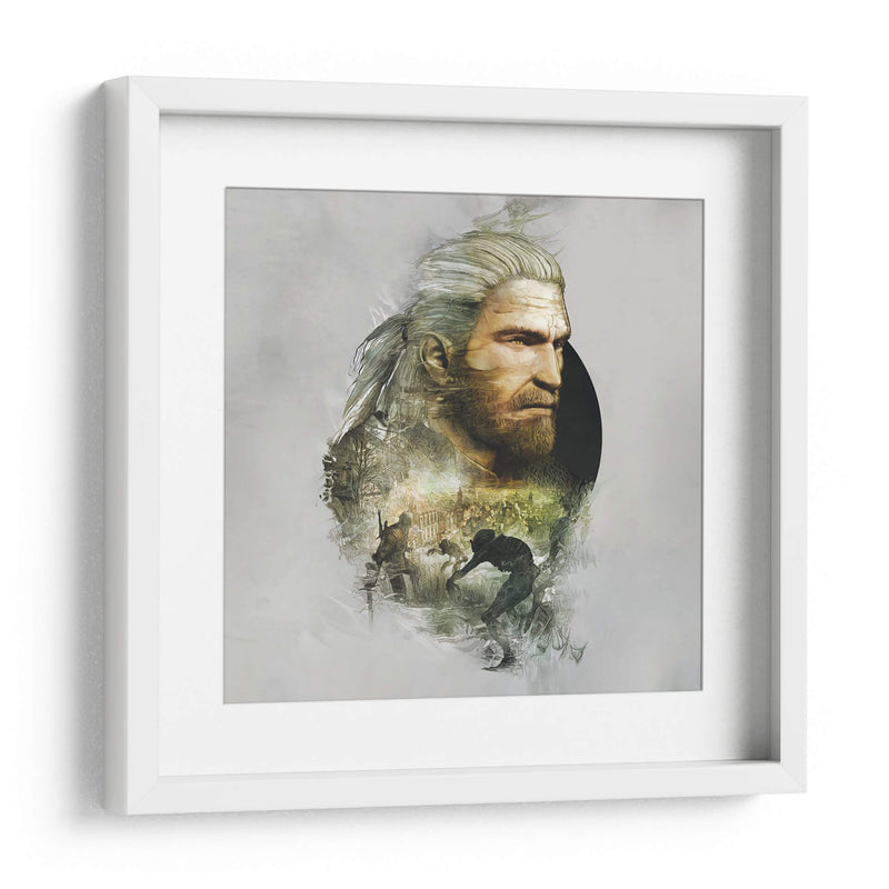 The Witcher square III | Cuadro decorativo de Canvas Lab