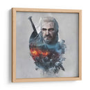 The Witcher square IV | Cuadro decorativo de Canvas Lab
