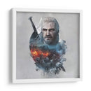 The Witcher square IV | Cuadro decorativo de Canvas Lab