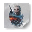 The Witcher square IV | Cuadro decorativo de Canvas Lab