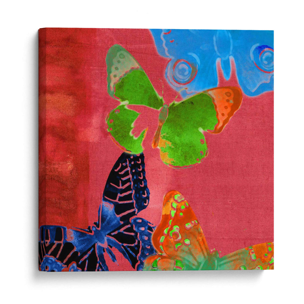 Mariposas Saturadas I - Sisa Jasper | Cuadro decorativo de Canvas Lab