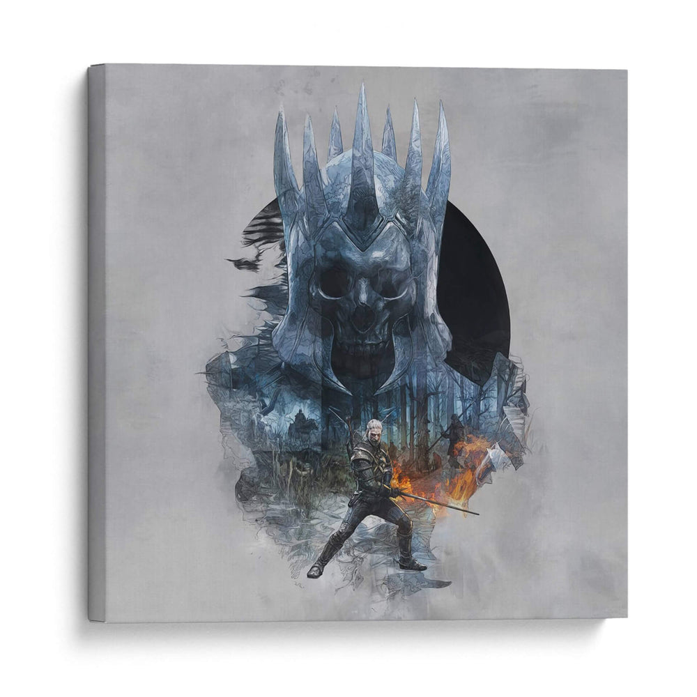 The Witcher square V | Cuadro decorativo de Canvas Lab