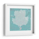 Fan De Mar Gráfico Iii - Studio W | Cuadro decorativo de Canvas Lab