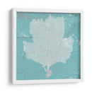 Fan De Mar Gráfico Iii - Studio W | Cuadro decorativo de Canvas Lab
