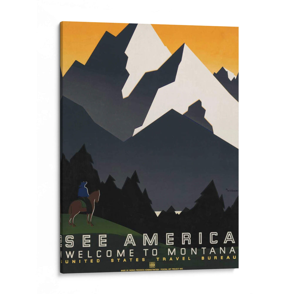 Ver America Vi - Studio W | Cuadro decorativo de Canvas Lab