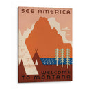 Ver America Ix - Studio W | Cuadro decorativo de Canvas Lab