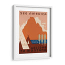 Ver America Ix - Studio W | Cuadro decorativo de Canvas Lab