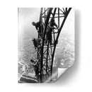 Trabajadores en la Torre Eiffel | Cuadro decorativo de Canvas Lab