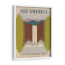 Ver America X - Studio W | Cuadro decorativo de Canvas Lab