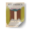 Ver America X - Studio W | Cuadro decorativo de Canvas Lab