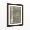 Plan De Columna I - Thomas Sheraton | Cuadro decorativo de Canvas Lab