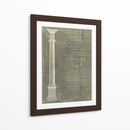 Columna Blueprint Ii - Thomas Sheraton | Cuadro decorativo de Canvas Lab