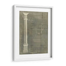 Columna Blueprint Ii - Thomas Sheraton | Cuadro decorativo de Canvas Lab