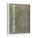 Columna Blueprint Ii - Thomas Sheraton | Cuadro decorativo de Canvas Lab