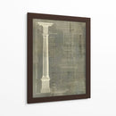 Columna Blueprint Iv - Thomas Sheraton | Cuadro decorativo de Canvas Lab