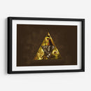 Triforce of power | Cuadro decorativo de Canvas Lab