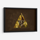 Triforce of power | Cuadro decorativo de Canvas Lab