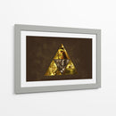 Triforce of power | Cuadro decorativo de Canvas Lab