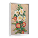 Hollyhocks Rojos I - Tim OToole | Cuadro decorativo de Canvas Lab