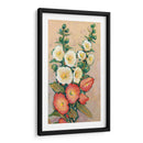 Hollyhocks Rojos Ii - Tim OToole | Cuadro decorativo de Canvas Lab
