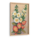 Hollyhocks Rojos Ii - Tim OToole | Cuadro decorativo de Canvas Lab