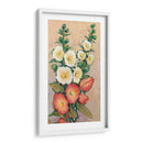 Hollyhocks Rojos Ii - Tim OToole | Cuadro decorativo de Canvas Lab