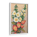 Hollyhocks Rojos Ii - Tim OToole | Cuadro decorativo de Canvas Lab