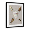 Conchas En Lino Ii - Vision Studio | Cuadro decorativo de Canvas Lab