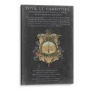 Bookplate Vintage Iv - Vision Studio | Cuadro decorativo de Canvas Lab