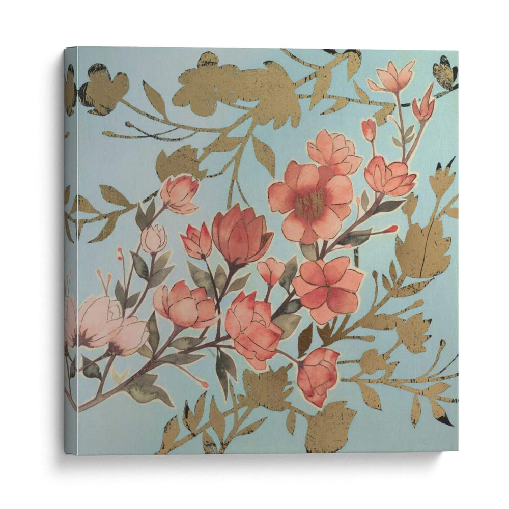 Flores De Cerezo Dorado I - Grace Popp | Cuadro decorativo de Canvas Lab