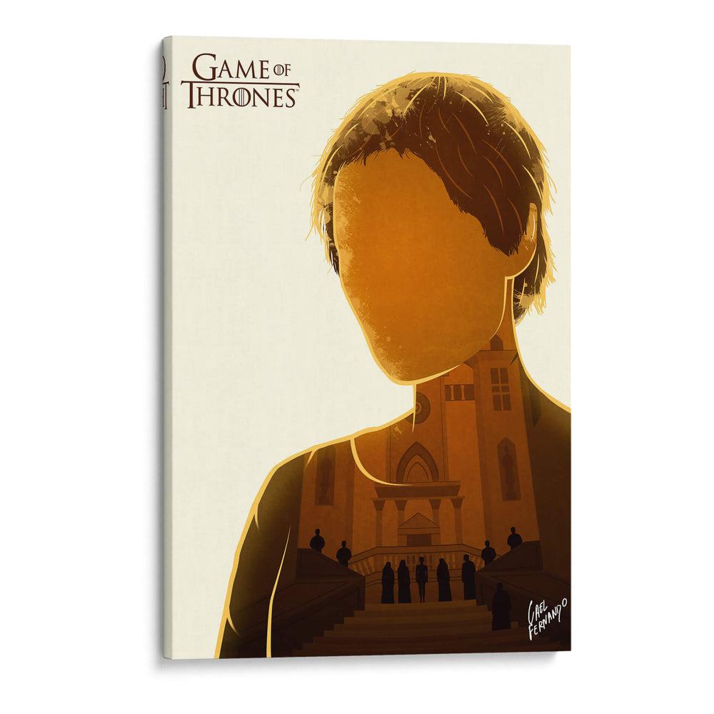 Yellow Cersei - Cael Fernando | Cuadro decorativo de Canvas Lab