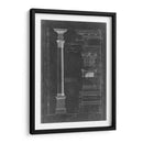 Corintio Pedido Blueprint - Thomas Chippendale | Cuadro decorativo de Canvas Lab