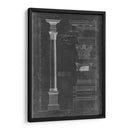 Corintio Pedido Blueprint - Thomas Chippendale | Cuadro decorativo de Canvas Lab