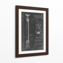 Corintio Pedido Blueprint - Thomas Chippendale | Cuadro decorativo de Canvas Lab
