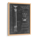Corintio Pedido Blueprint - Thomas Chippendale | Cuadro decorativo de Canvas Lab