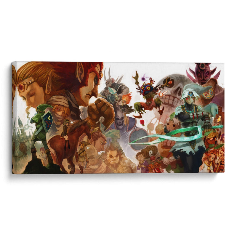 Zelda illustration | Cuadro decorativo de Canvas Lab