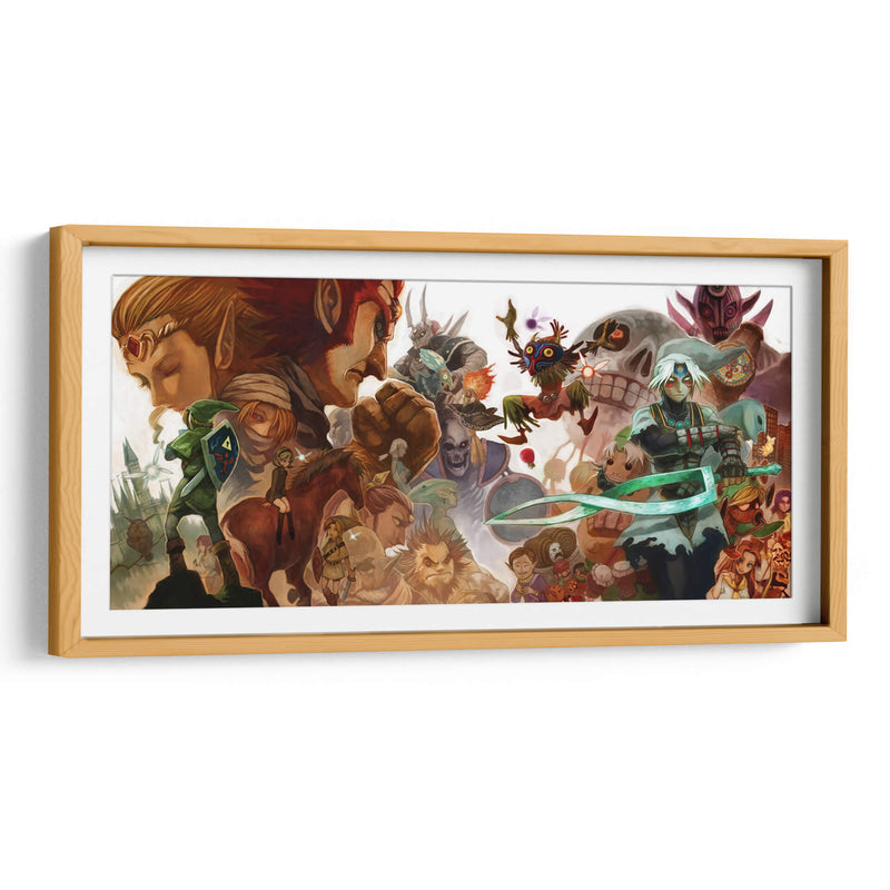 Zelda illustration | Cuadro decorativo de Canvas Lab