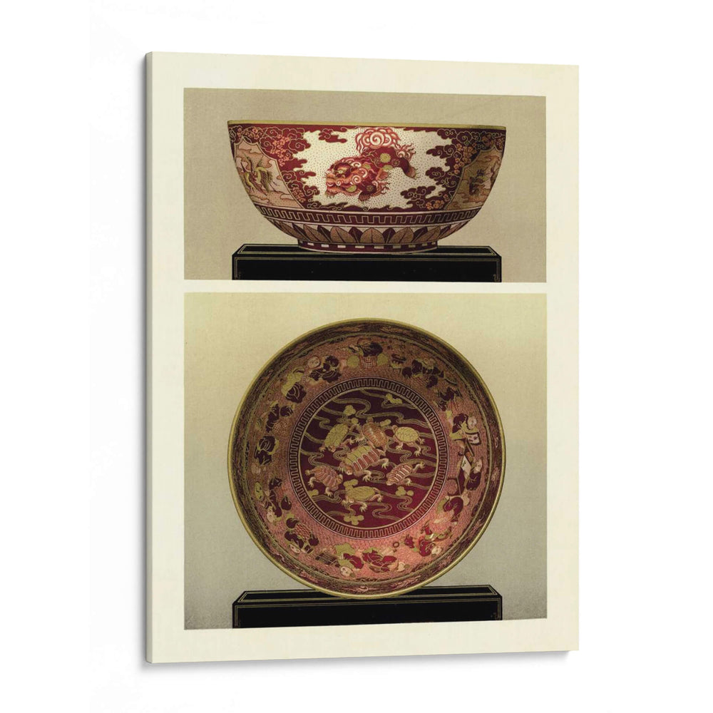 Cuenco Oriental Y Placa I | Cuadro decorativo de Canvas Lab