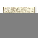 Mapa De Sepia De París - Vision Studio | Cuadro decorativo de Canvas Lab