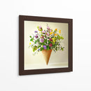Helado floral | Cuadro decorativo de Canvas Lab