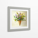 Helado floral | Cuadro decorativo de Canvas Lab